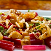 Sweet & sour red chard